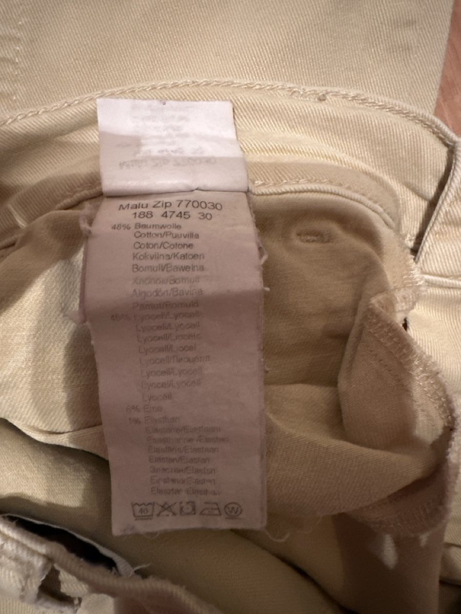 Angels Pantaloni: Angels Hose, Gr. 34, beige, einf. Bundweite ca. 34 cm – Usato da St. Gallen venduto da mai_gd7k 3