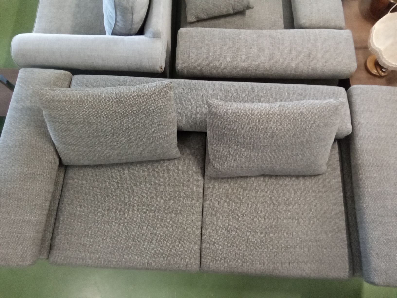 Divani: Modernes graues Sofa – Usato da Pratteln venduto da Cartonsducoeur_bl 2