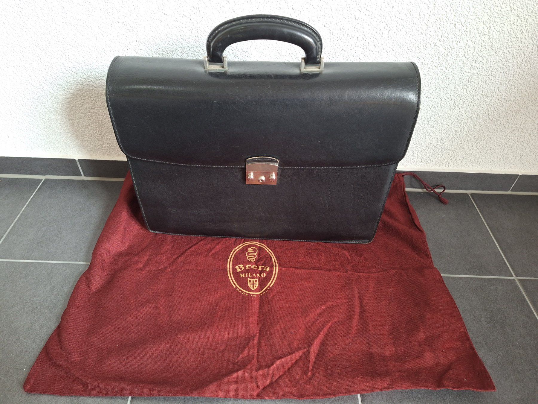 Koffer & Taschen: Handgestrickte Aktentaschen aus Leder – Gebraucht aus Muri b. Bern von smt_hqn7 2
