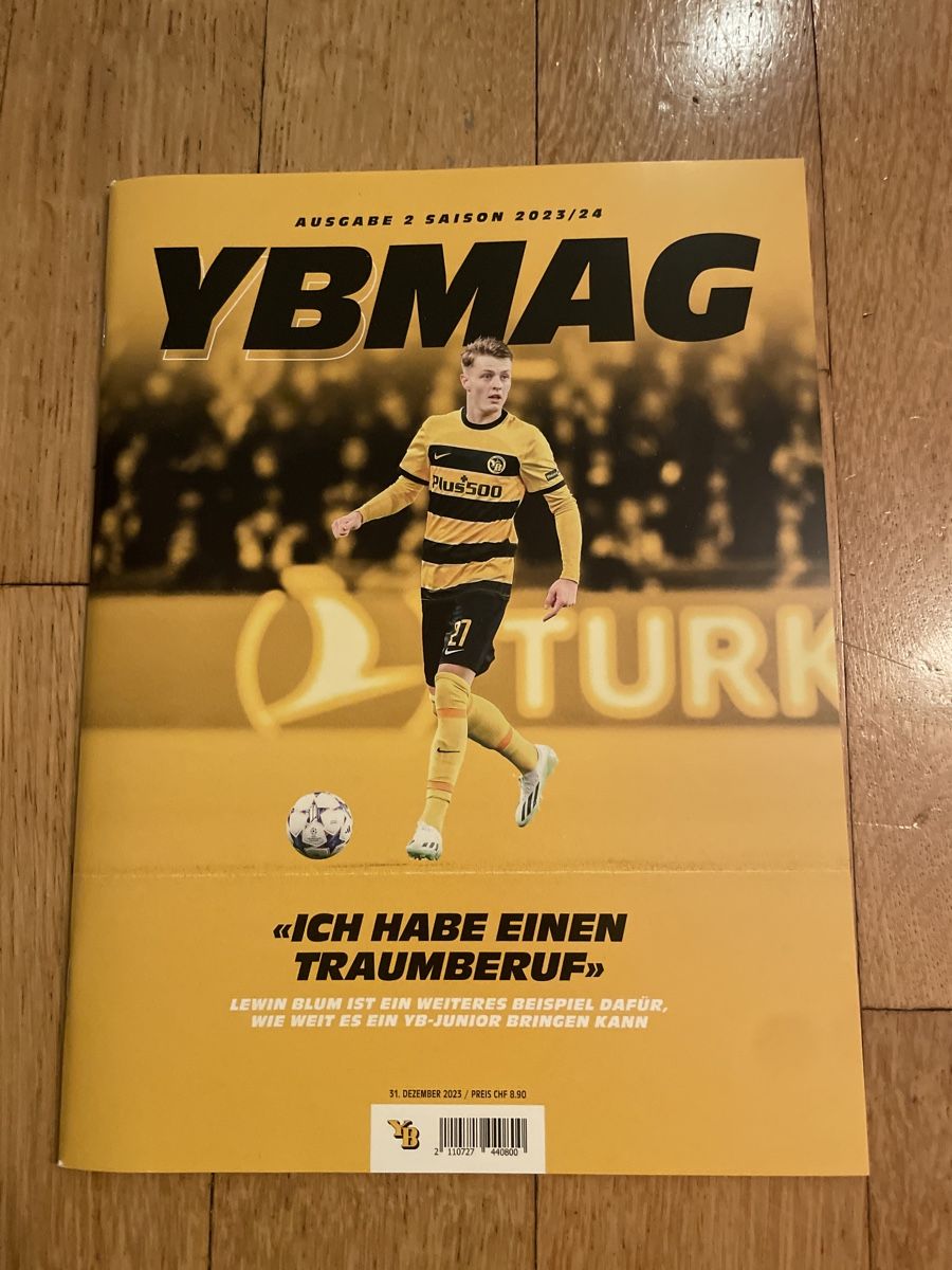 Riviste & Magazine: YBMag Ausgabe 2 Saison 2023/24 – Nuovo (secondo la descrizione) da Bern venduto da gelbepunkte