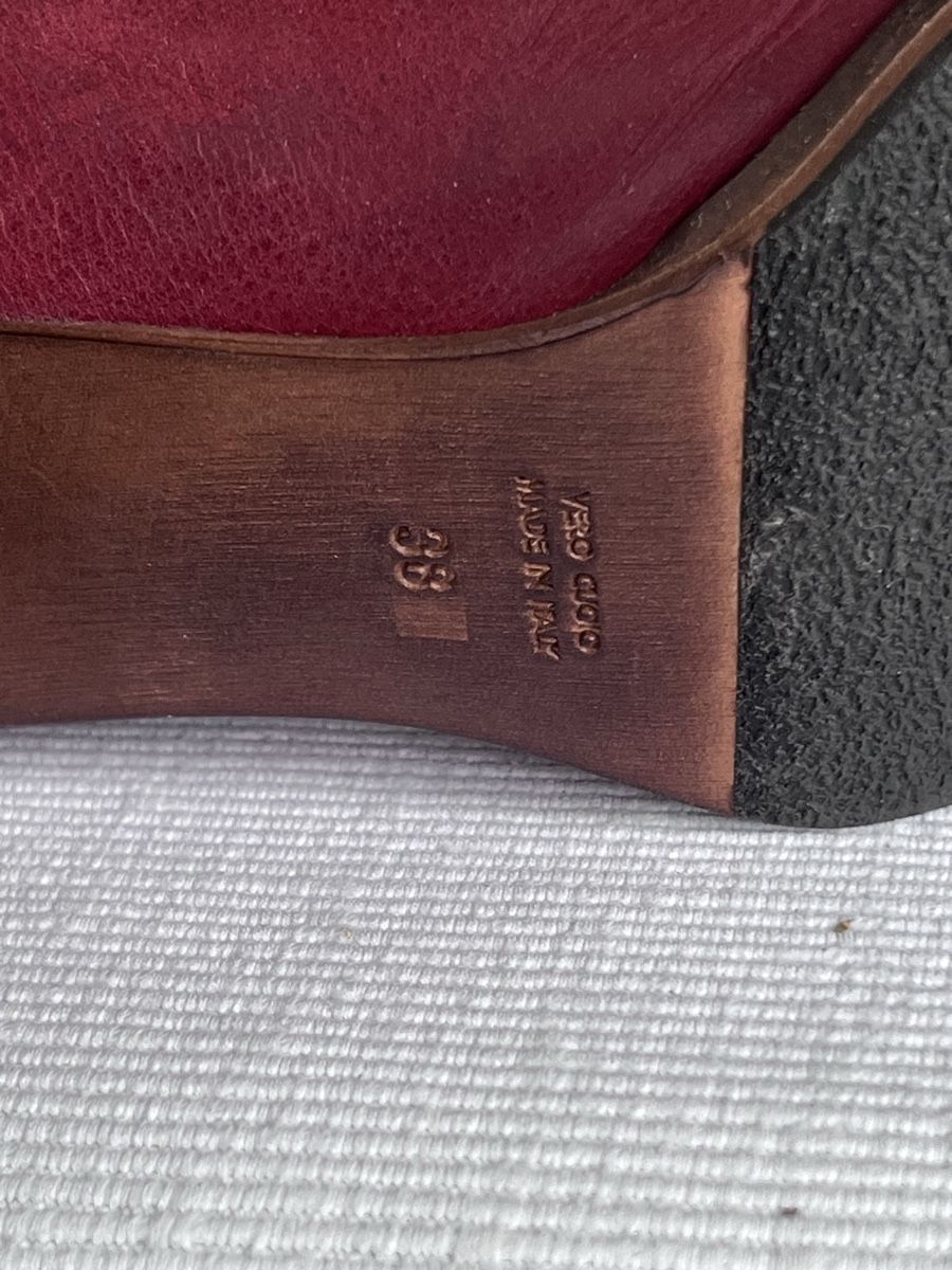 Damenschuhe: Stiefeletten rot  – Gebraucht aus Richterswil von Luke6 3