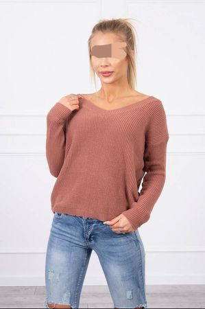 Kesi Pulli mit V-Ausschnitt 2 Farbe Grosse M/L