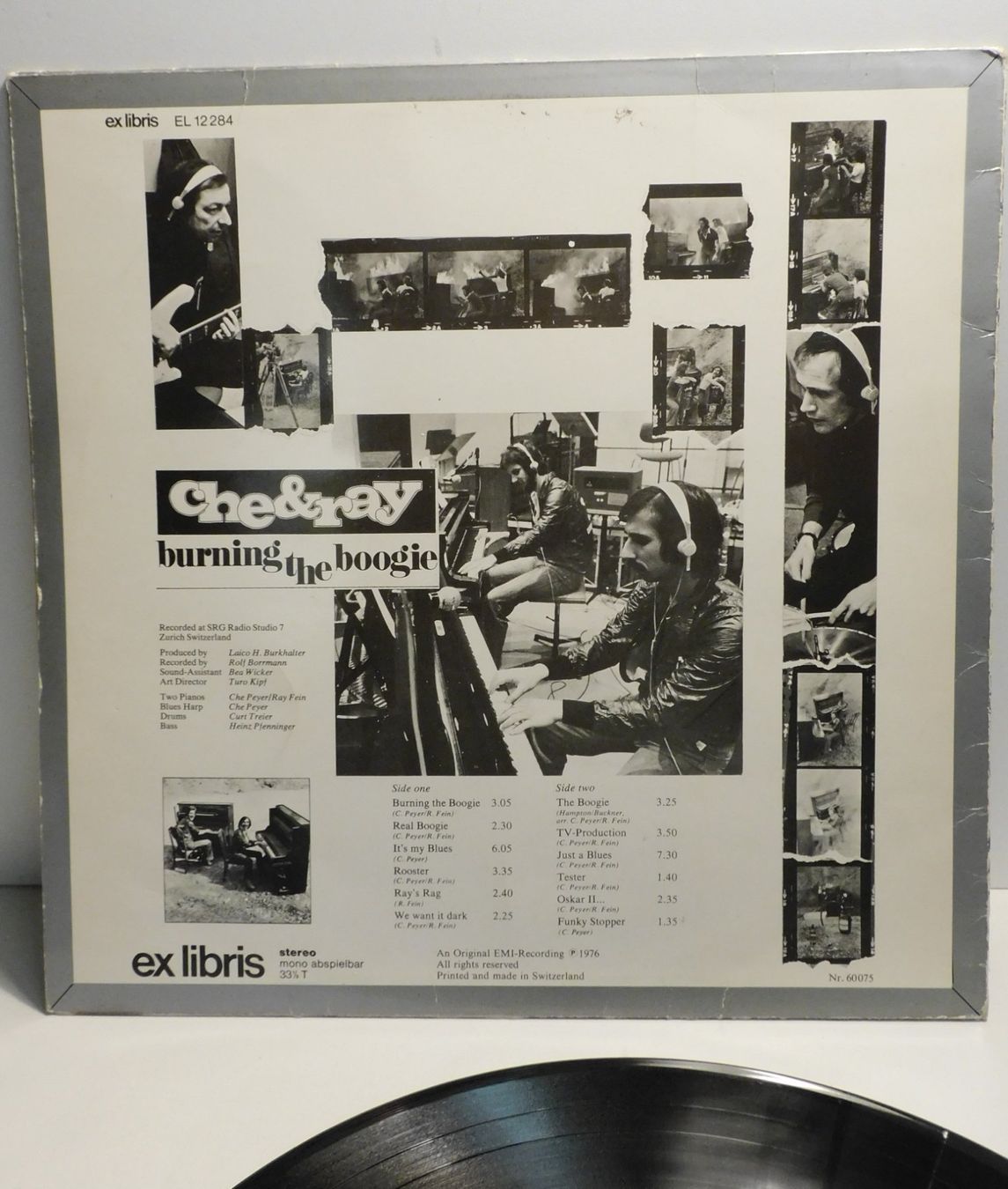 Schallplatten: LP Schallplatte 1976 Che & Ray - Burning the Boogie – Gebraucht aus Sursee von 76 2