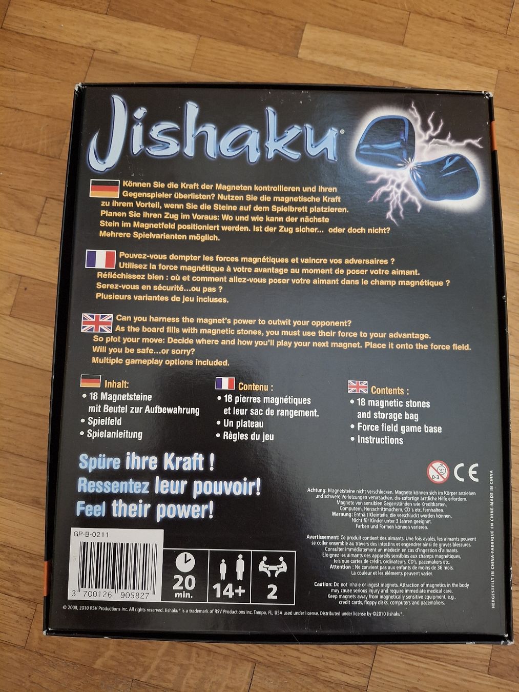Giochi: Jishaku Magnetic Force Game - Fun Strategy Game – Usato da Genève venduto da alberts_reisons 2