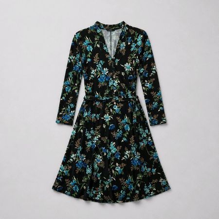 Kleid King Louie Gr. L geblümt Boho Hippie Coachella