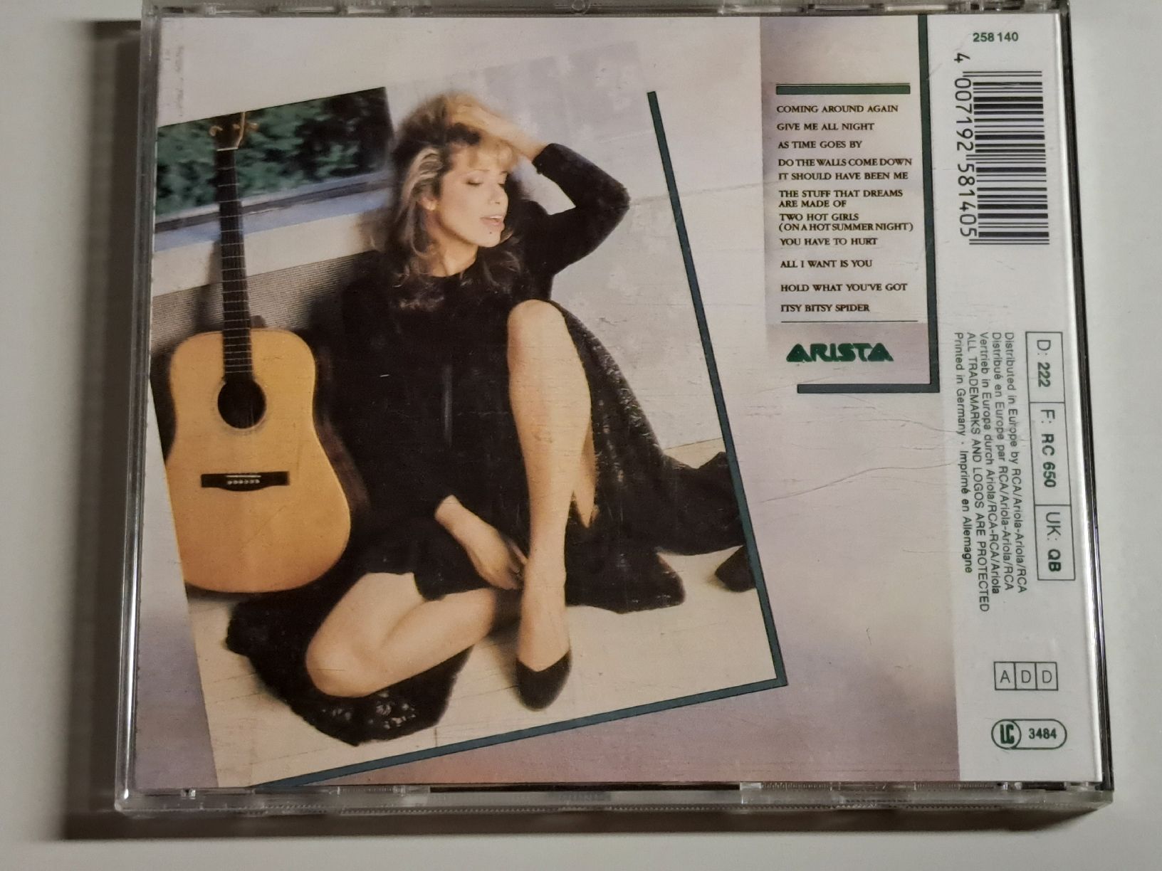 CD: CARLY SIMON - Coming Around Again – Usato da Wichtrach venduto da LuckyLuke69 1