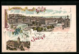 Litho Zürich, Gesamtansicht, Landesmuse