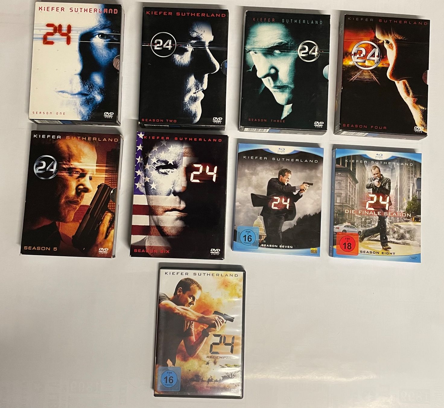 Tutti i DVDs: Komplette Serie "24" – Usato da Löhningen venduto da Hitman77