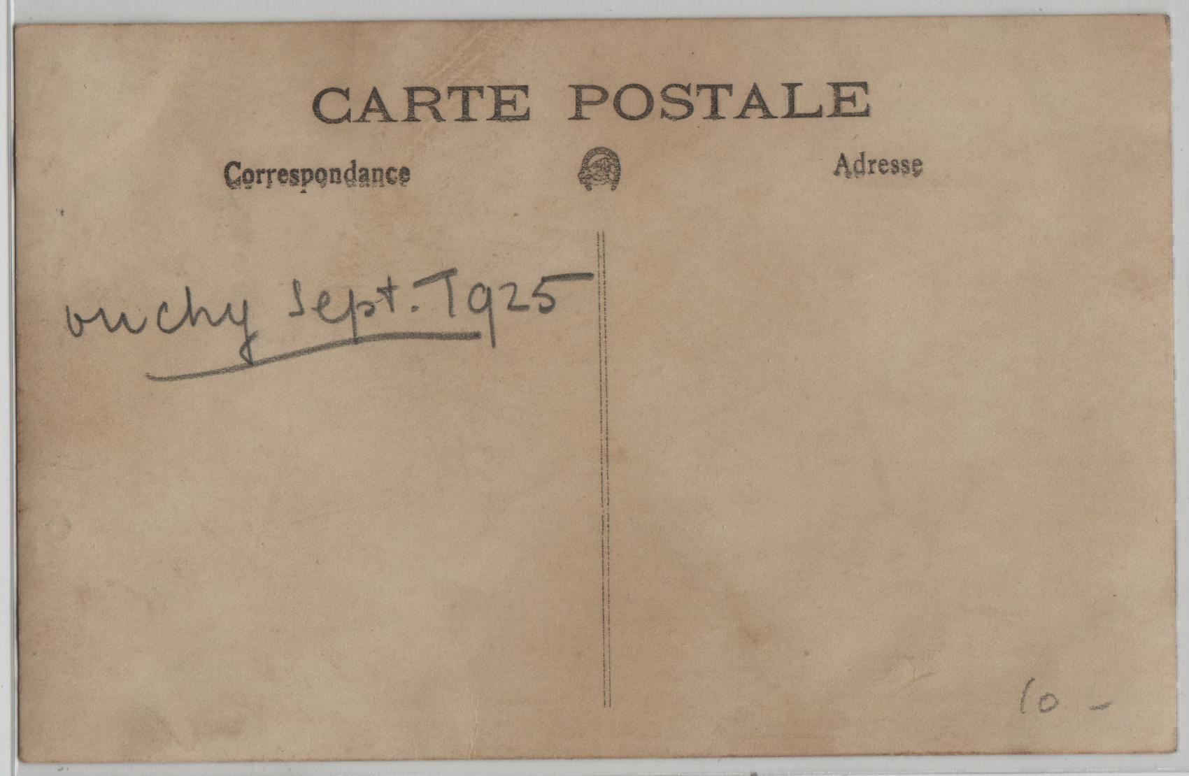 Cartoline postali: Ouchy Sept. 1925 - Private Photo – Antico da Ettingen venduto da Kartenplanet 1