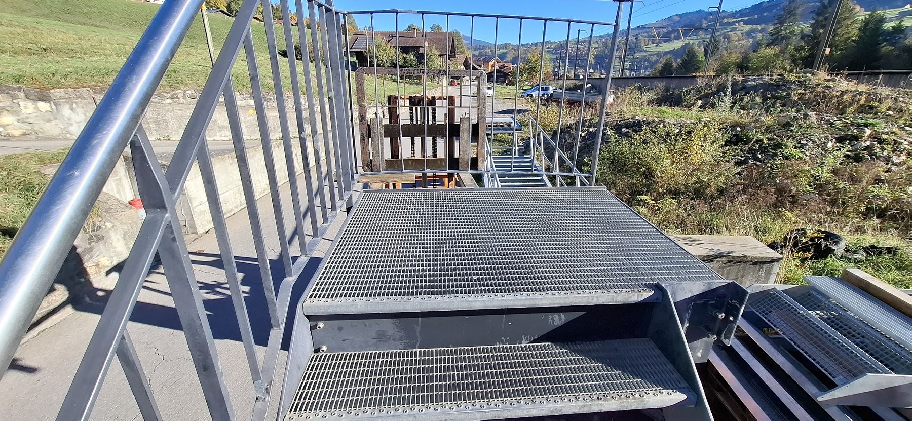 Scale: Treppe mit Geländer und Podest. – Usato da Reichenbach i. K. venduto da Wskorpion 7