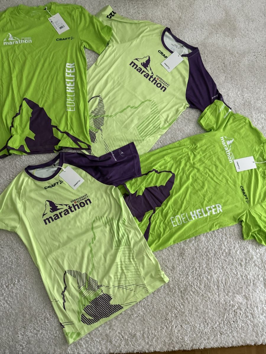T-shirts: 4 zermatt marathon shirts – D'occasion à visp par Kmemo1