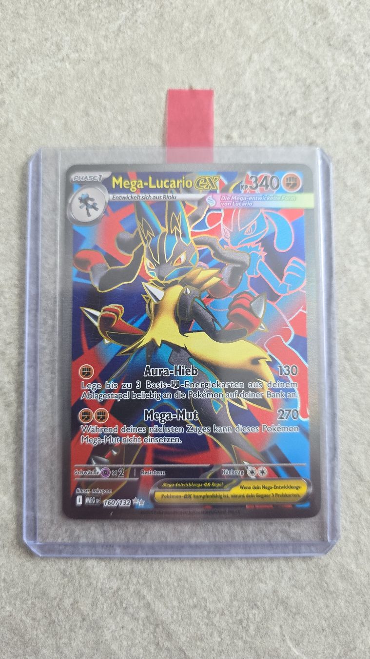 Pokémon Carte collezionabili: Mega Lucario EX - Pokemon Karte – Nuovo (secondo la descrizione) da Rorschach venduto da Craint