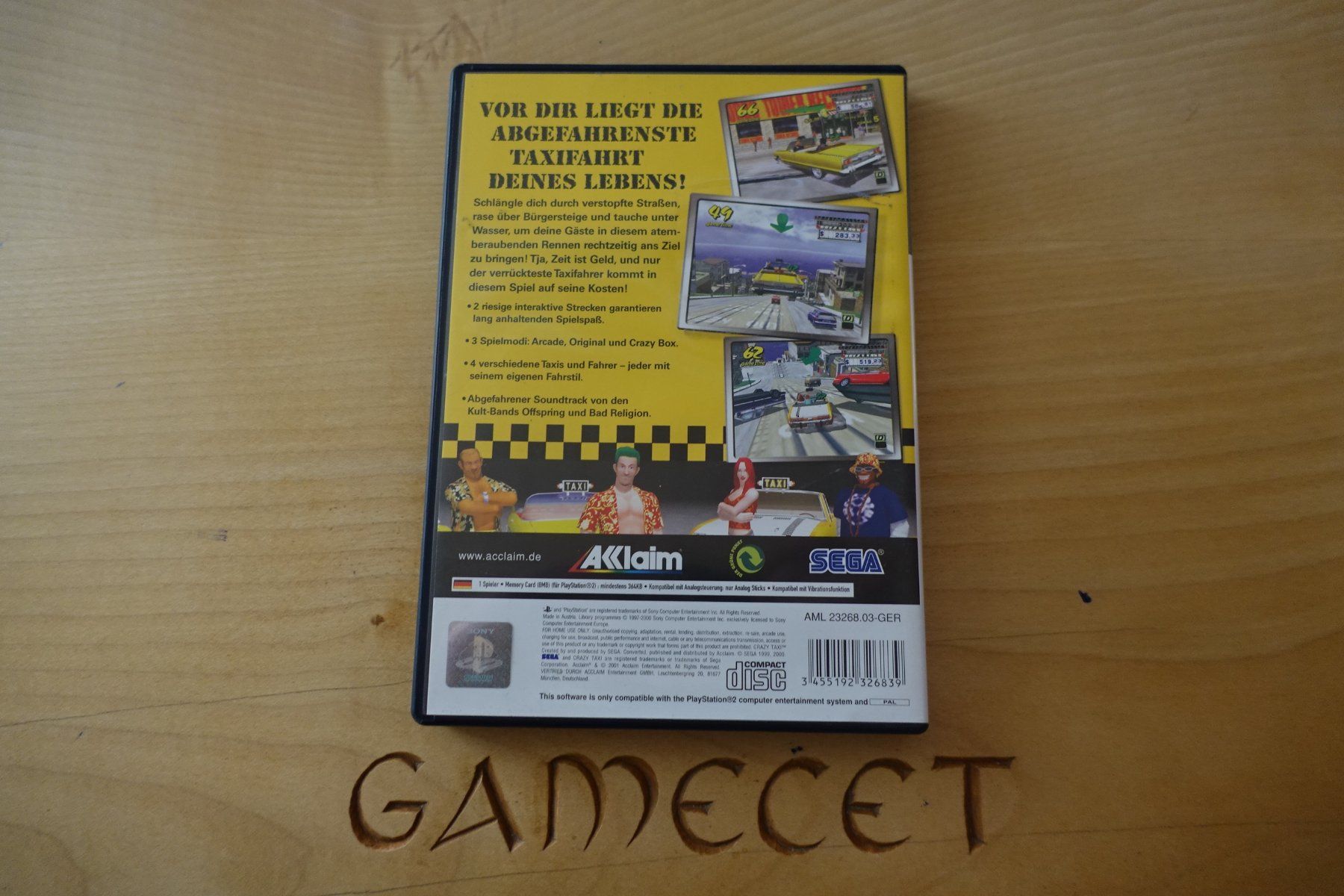 Sony Jeux: Crazy Taxi – D'occasion à Steinach par Gamecet 2