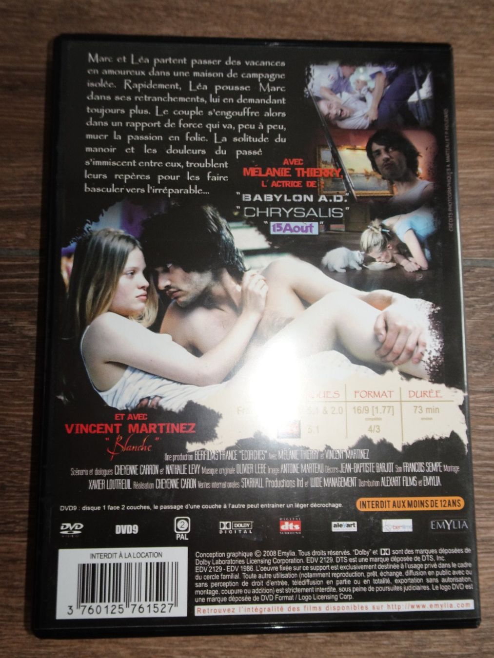 Tutti i DVDs: ECORCHES – Usato da Satigny venduto da salvatore73 3