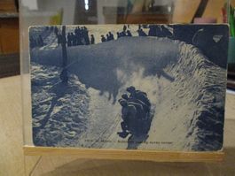 St.Moritz Bob Run Celerina 1911/12 RAR Postkarte   1