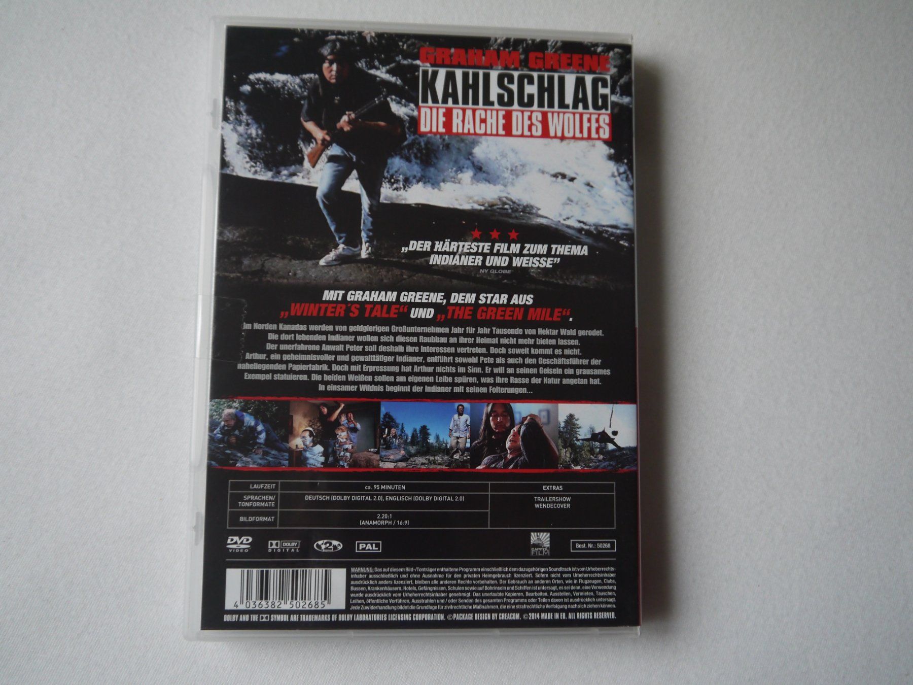 Tutti i DVDs: KAHLSCHLAG - Die Rache des Wolfes - selten – Usato da Hagendorn venduto da Blaf 1