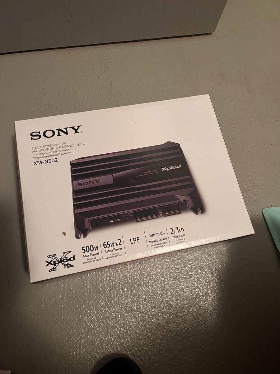 Sony Amplificateurs: Sony Verstärker – Neuf avec emballage d'origine à Winterthur par Brachypelma007