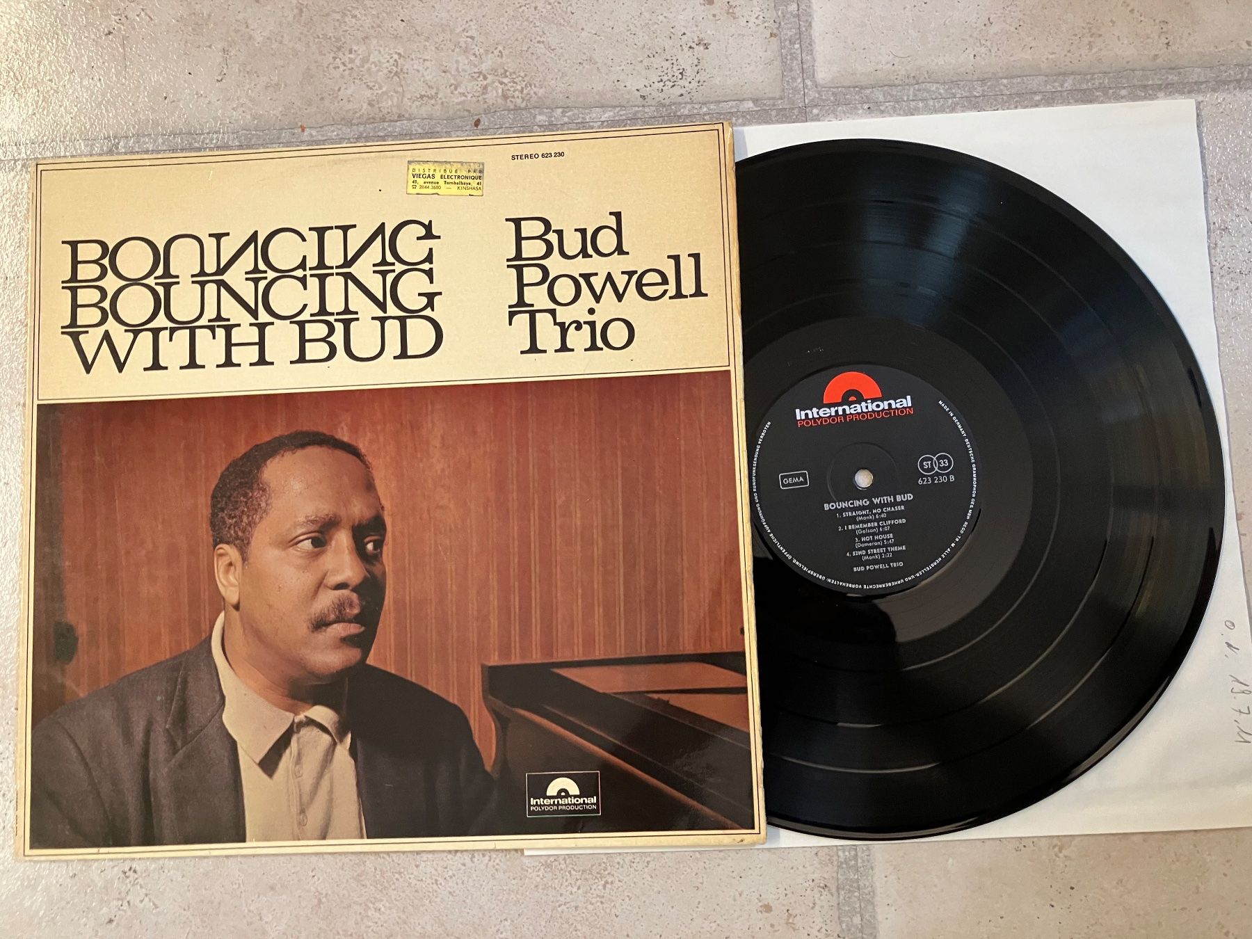 Schallplatten: Bud Powell Trio - Bouncing with Bud, Jazz LP – Gebraucht aus Widen von DexterGordon