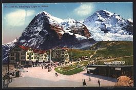 Kl. Scheidegg, Kurhaus, Jungfraubahn, Le