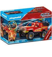 71194 Pick-up et pompier Playmobil City Action NEUF