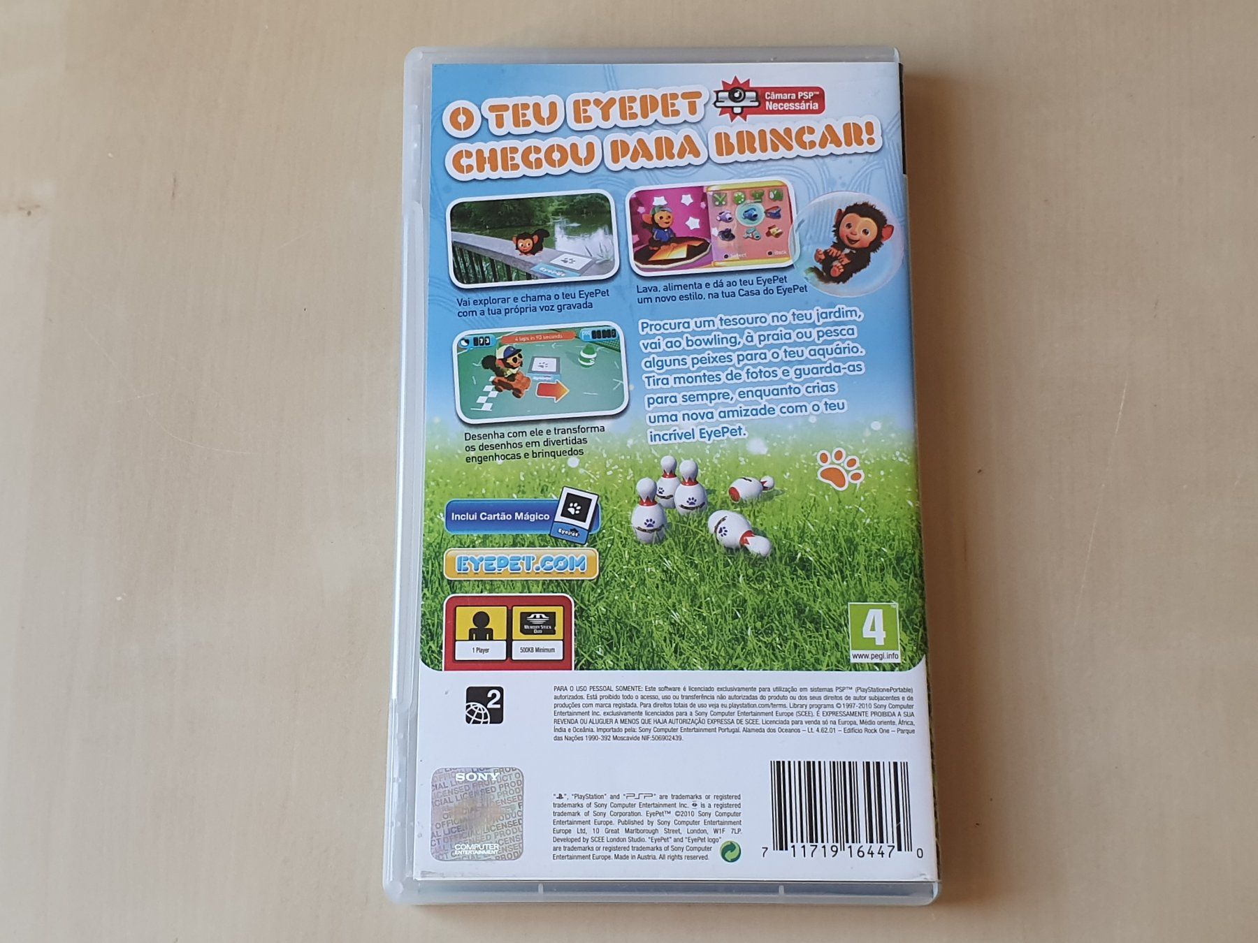 Sony Giochi: EyePet POR – Usato da Stansstad venduto da collectorsshop 1