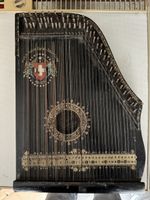Antike Schweizer Guitar-Zither „Heinr. Frank Helvetia“ 