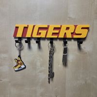 SCL TIGERS Schlüsselbrett Handtuchhalter