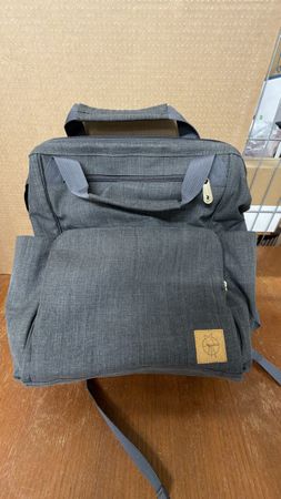 Lässig Grey Diaper Bag