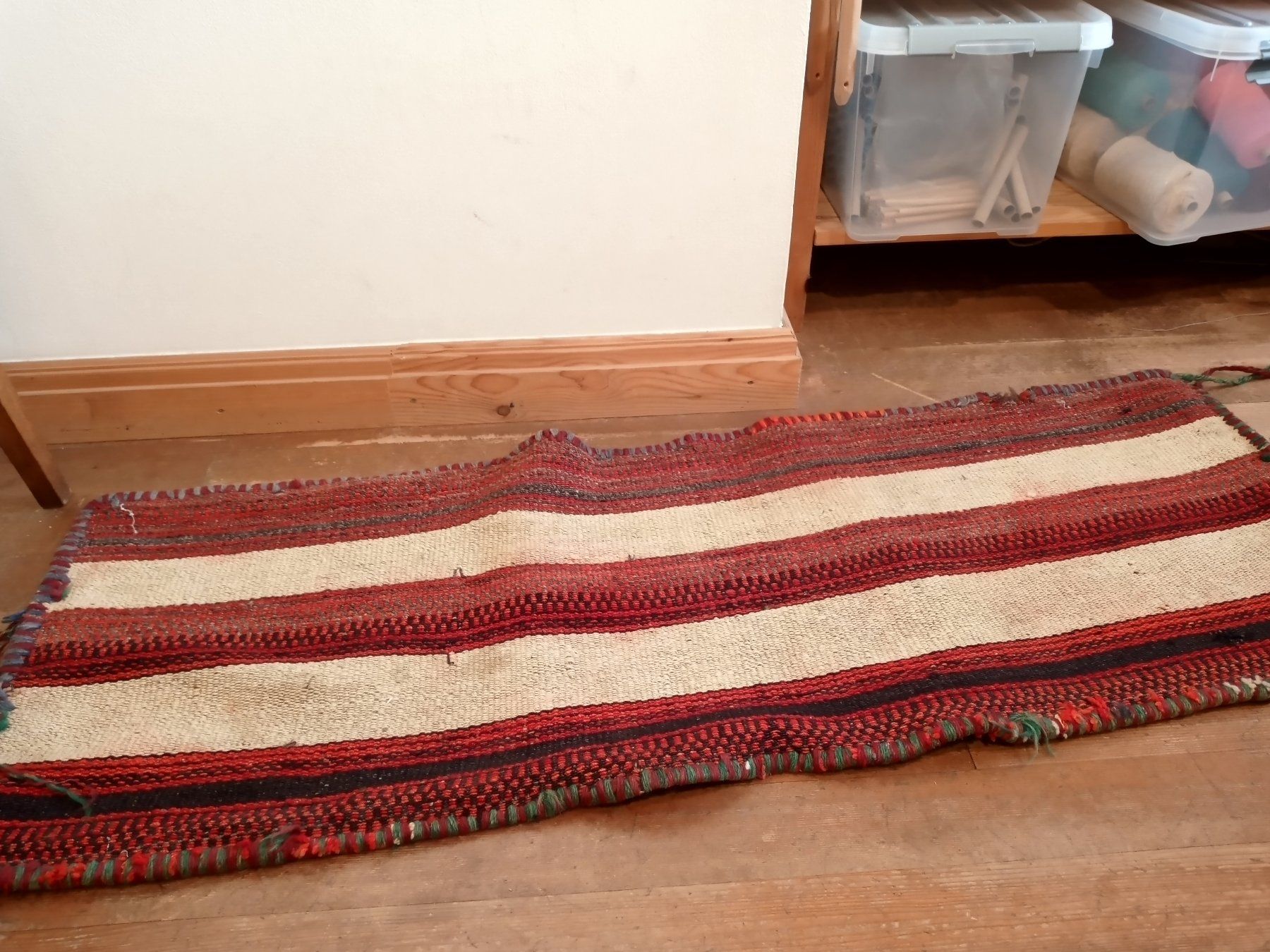 Tappeti: Tasche Kilim Teppich, handgeknüpfte – Usato da Prez-vers-Siviriez venduto da Monija70 3