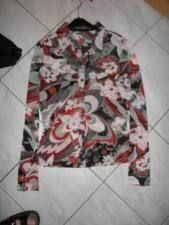 Durchsichtige Street One Bluse Langarm