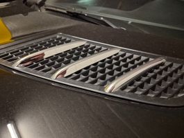 Neue Motorhaube Chrom Leisten für Mercedes SLK SLC AMG Look