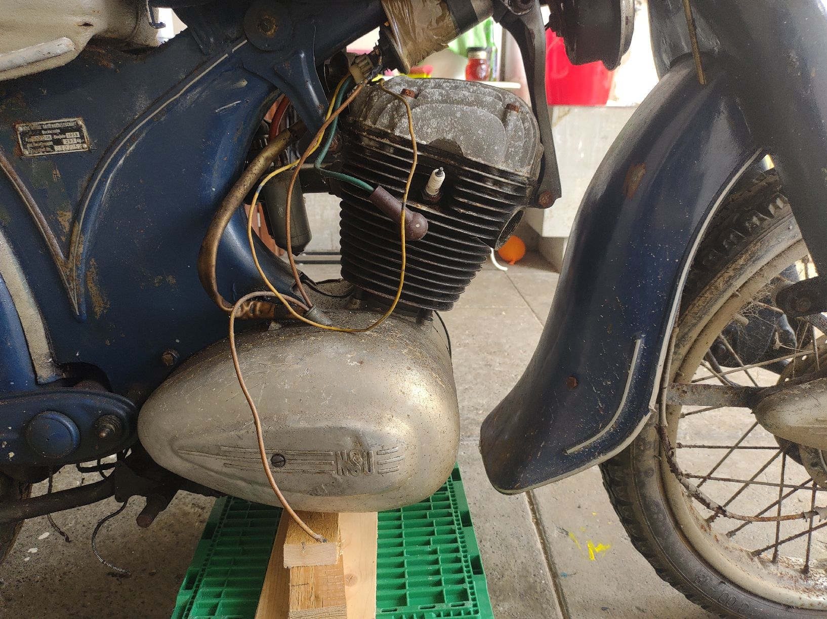 Altro: NSU Maxi 175 OSB Scheunenfund – Difettoso da Bolligen venduto da JBCM 3