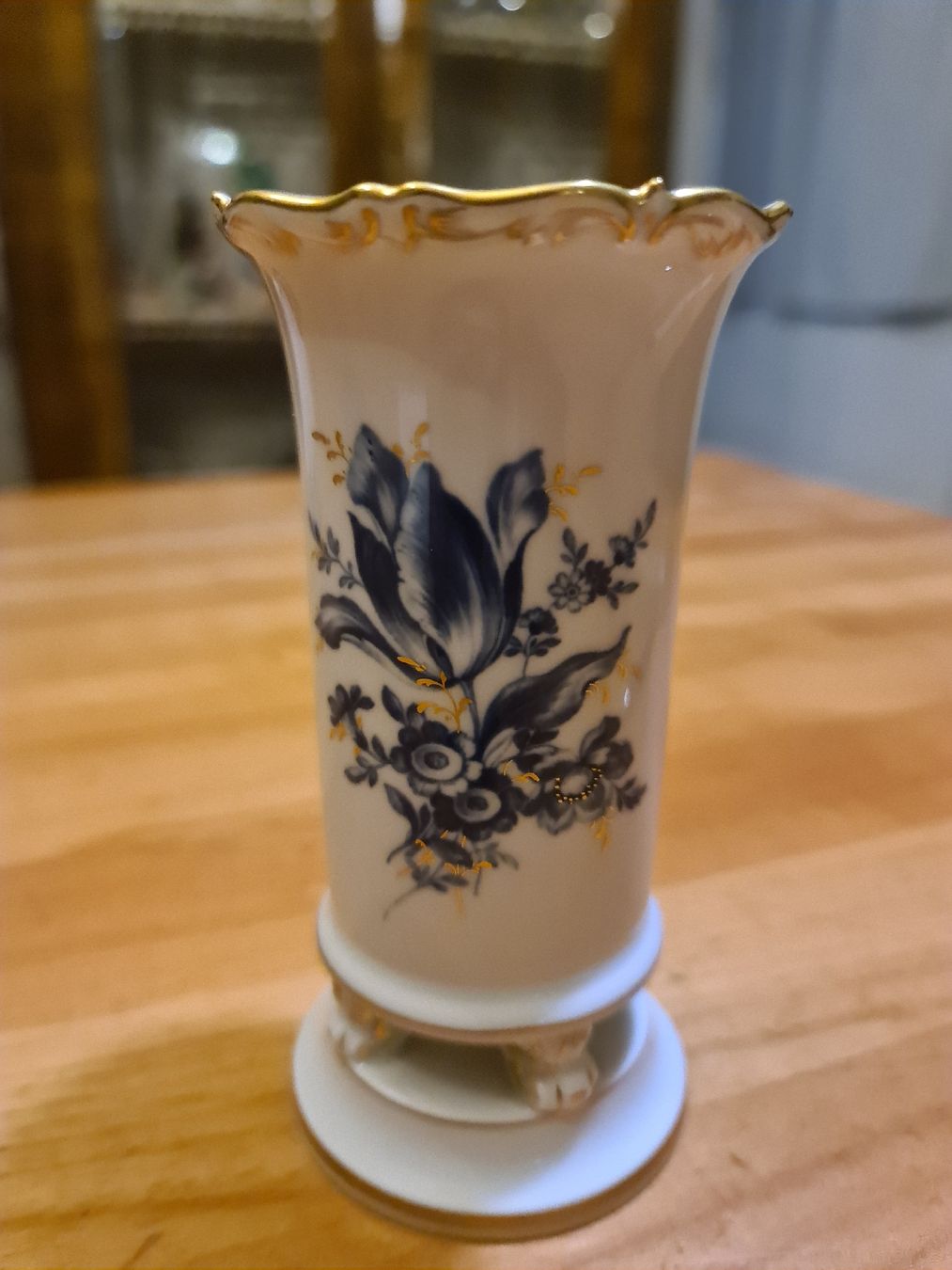 Vasen & Gefässe: Meissen Vase blaue Blume  – Gebraucht aus henau von Rockj