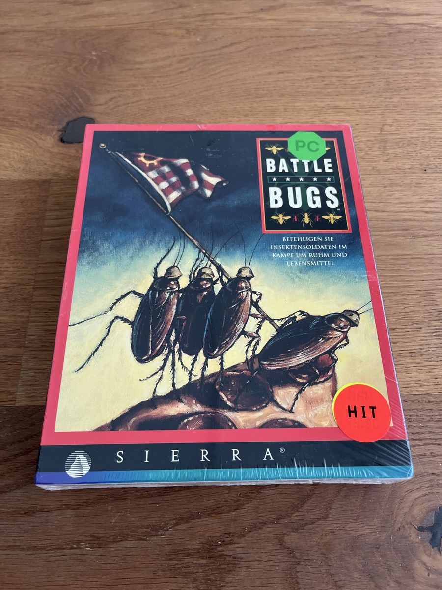 Giochi: Battle Bugs PC, 1994, ungeöffnet sealed – Usato da Schenkon venduto da Ecosmo