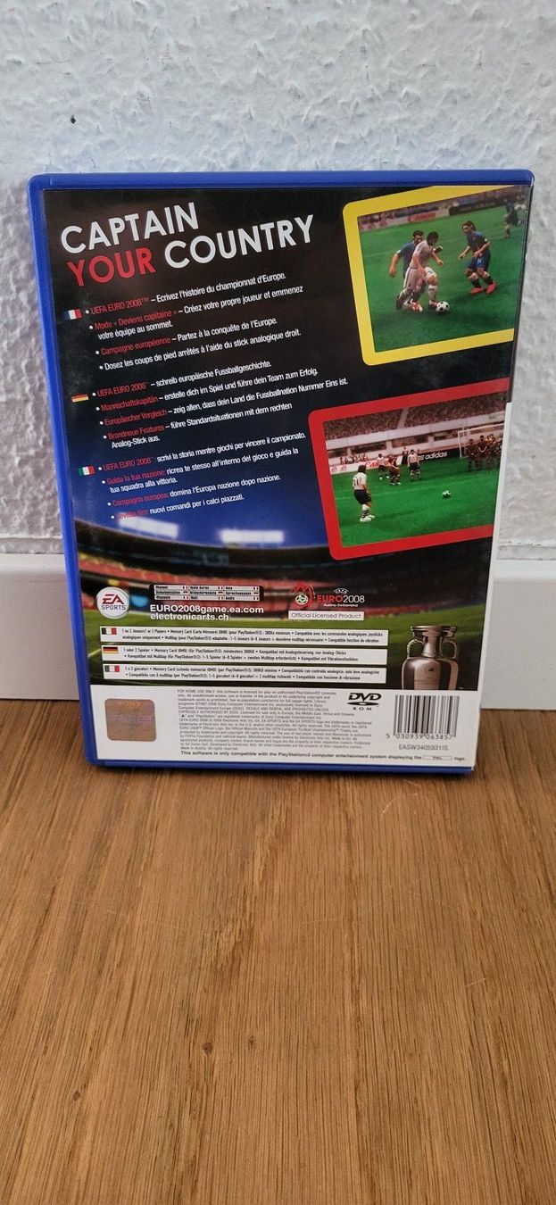 Sony Giochi: PS 2 - UEFA Euro 2008 – Usato da Münsingen venduto da DigitaleSpielecke 1