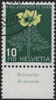 10 Rp. Schwefel-Anemone mit TAB (deutsch)