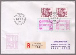 ATM A4+T2 auf COMBO-FDC 609+589 !!_ESCALADE 24.8.78 GENÈVE !