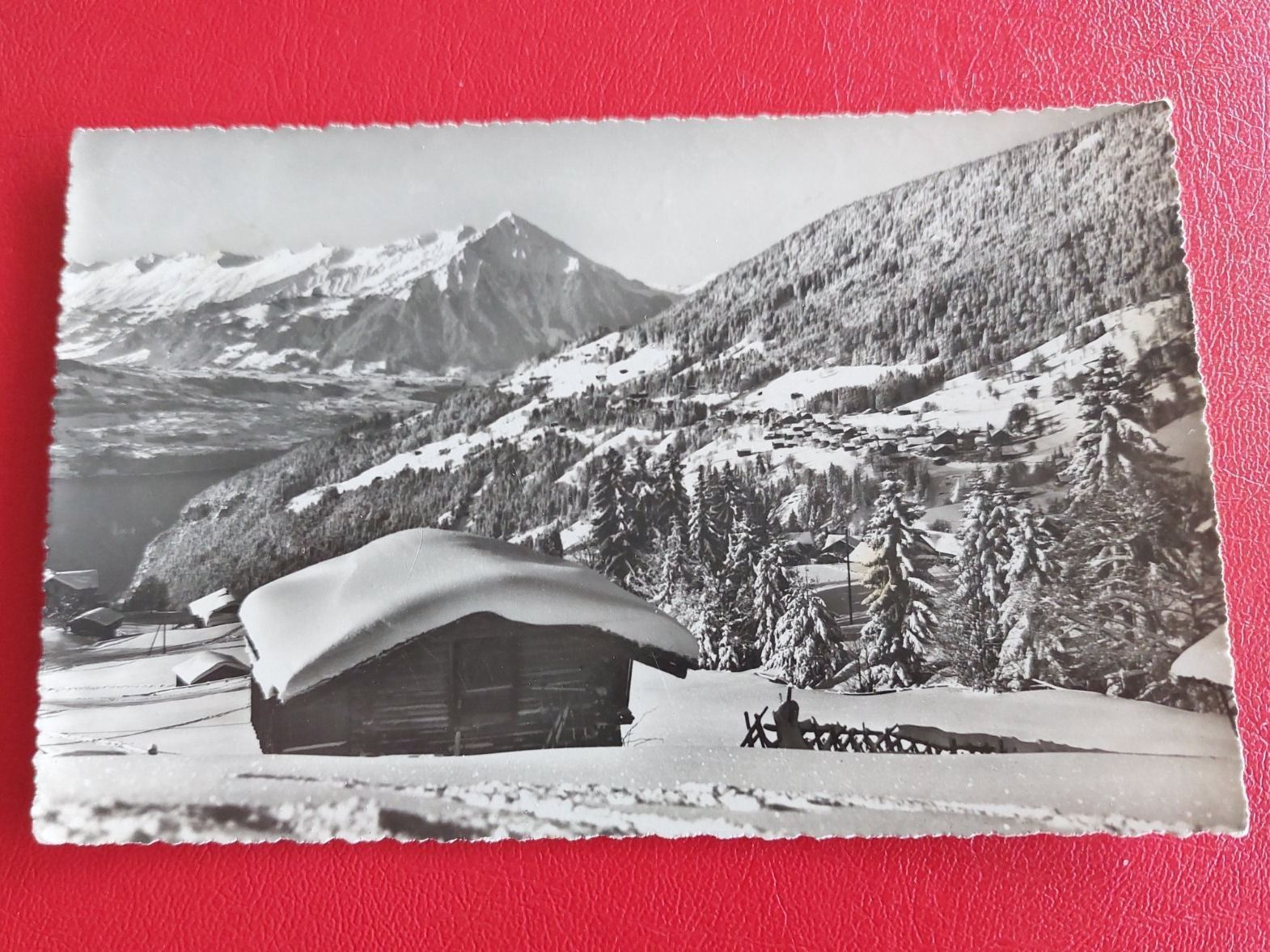Cartoline postali: Beatenberg mit Niesenkette 1941 – Usato da St-Légier-Chiésaz venduto da Theo006
