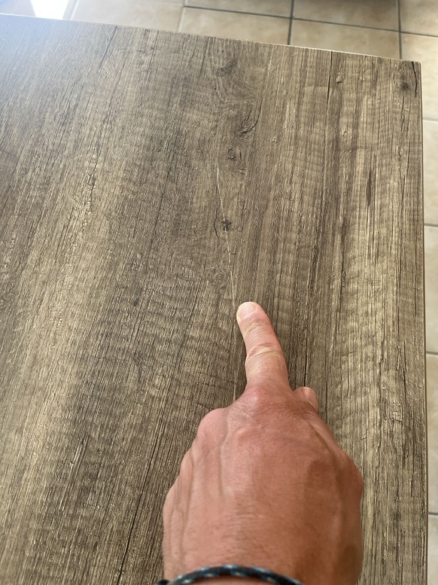 Tavoli: Esstisch Holzoptik, 200 x 100 cm – Usato da Derendingen venduto da nad_djj8 4