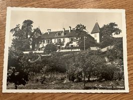 Alte Ansichtskarte: Montcherand, Le Château, 1939!