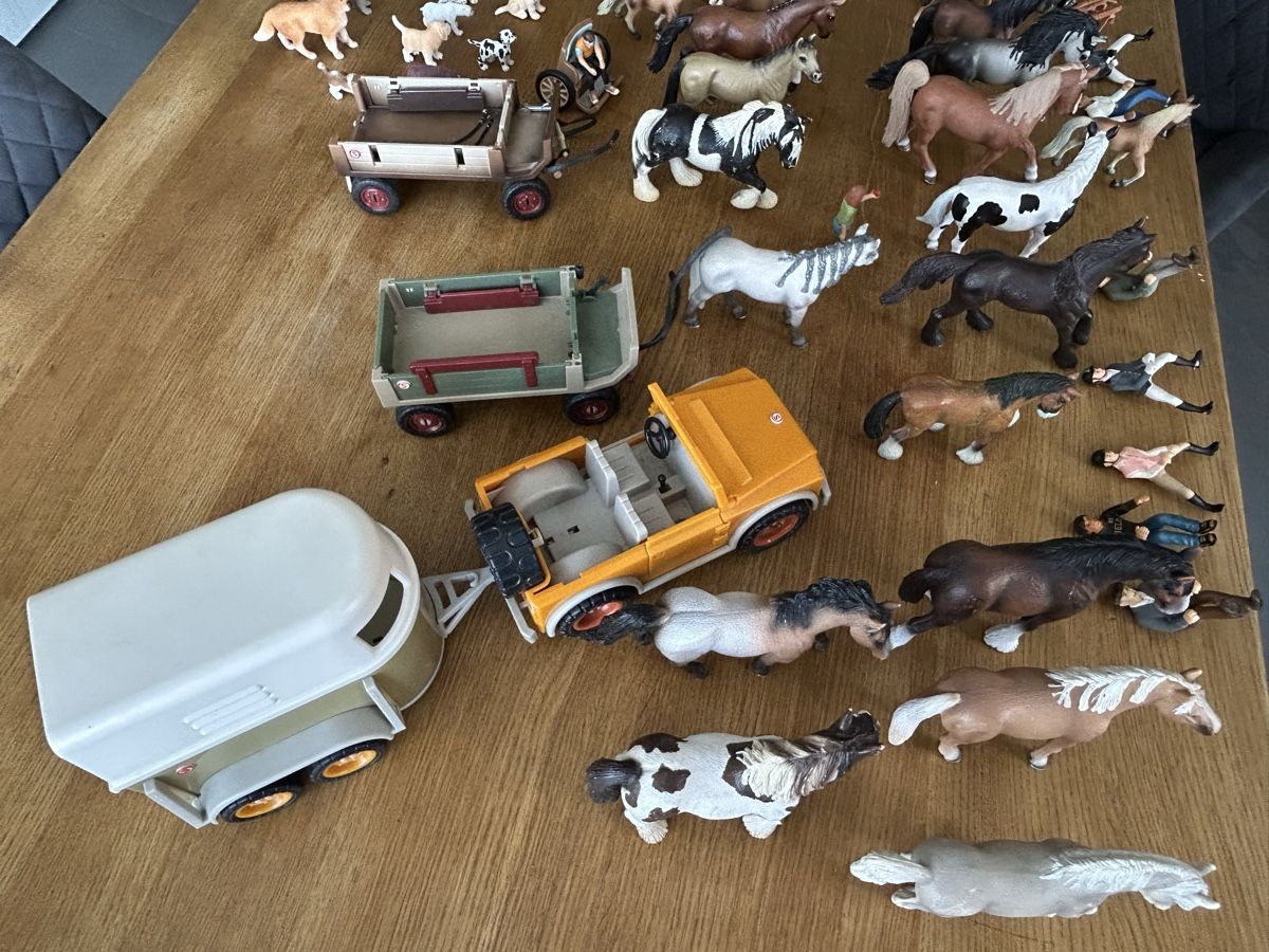Schleich Figuren: Schleich Pferde Sammlung mit Zubehör – Gebraucht aus möhlin von Caja1 3