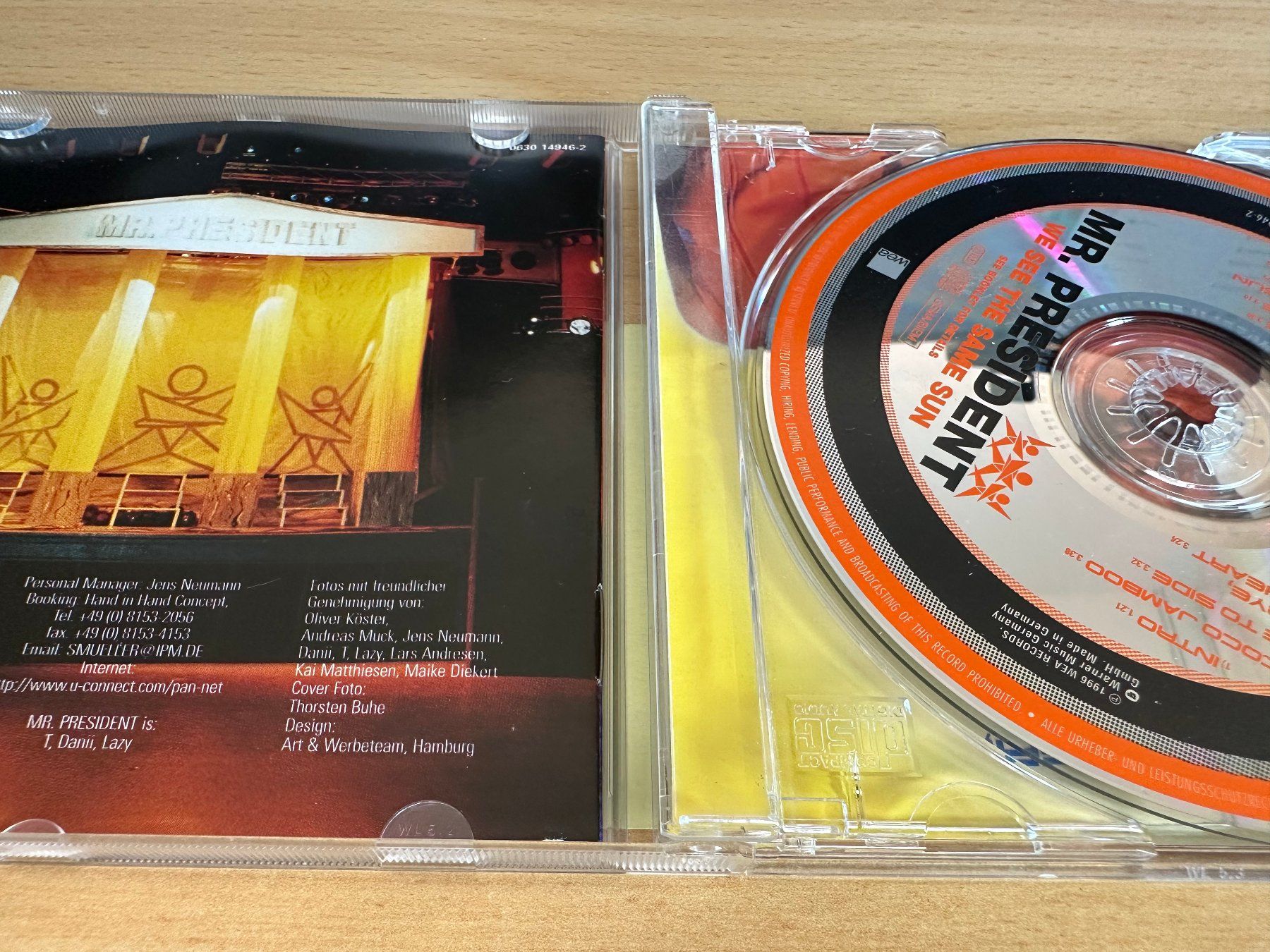 CD: Mr. President – We See The Same Sun – Usato da Rikon im Tösstal venduto da Alpenmutz 2