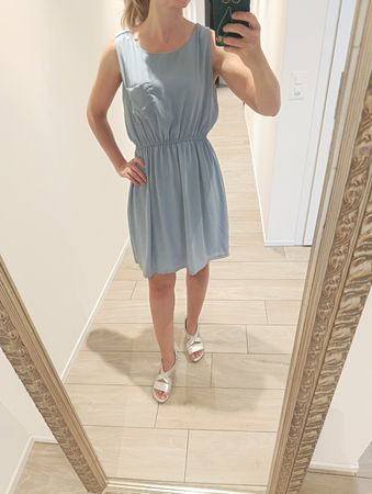 Hellblaues Kleid au Südkorea Gr. S/M