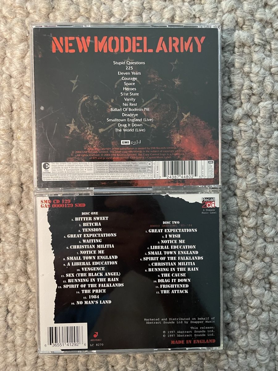 CD: 2x New Model Army – Usato da Reinach AG venduto da trigger7811 1