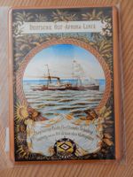 Blechschild Deutsche Ost-Afrika-Linie Hamburg Nostalgie