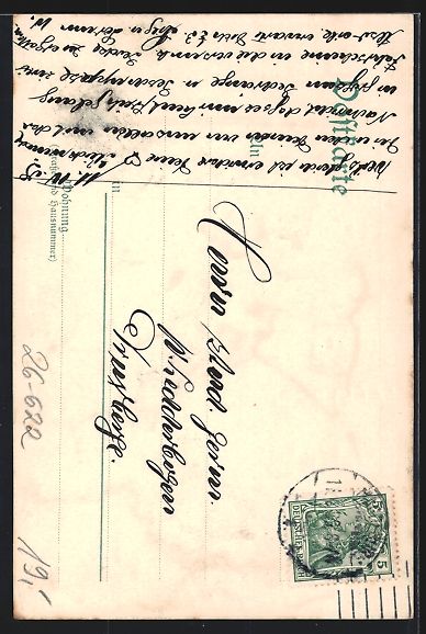 Cartoline postali: Künstler Handgemalt: Dame in elegantem  – Usato da Berlin venduto da bartko-reher 1
