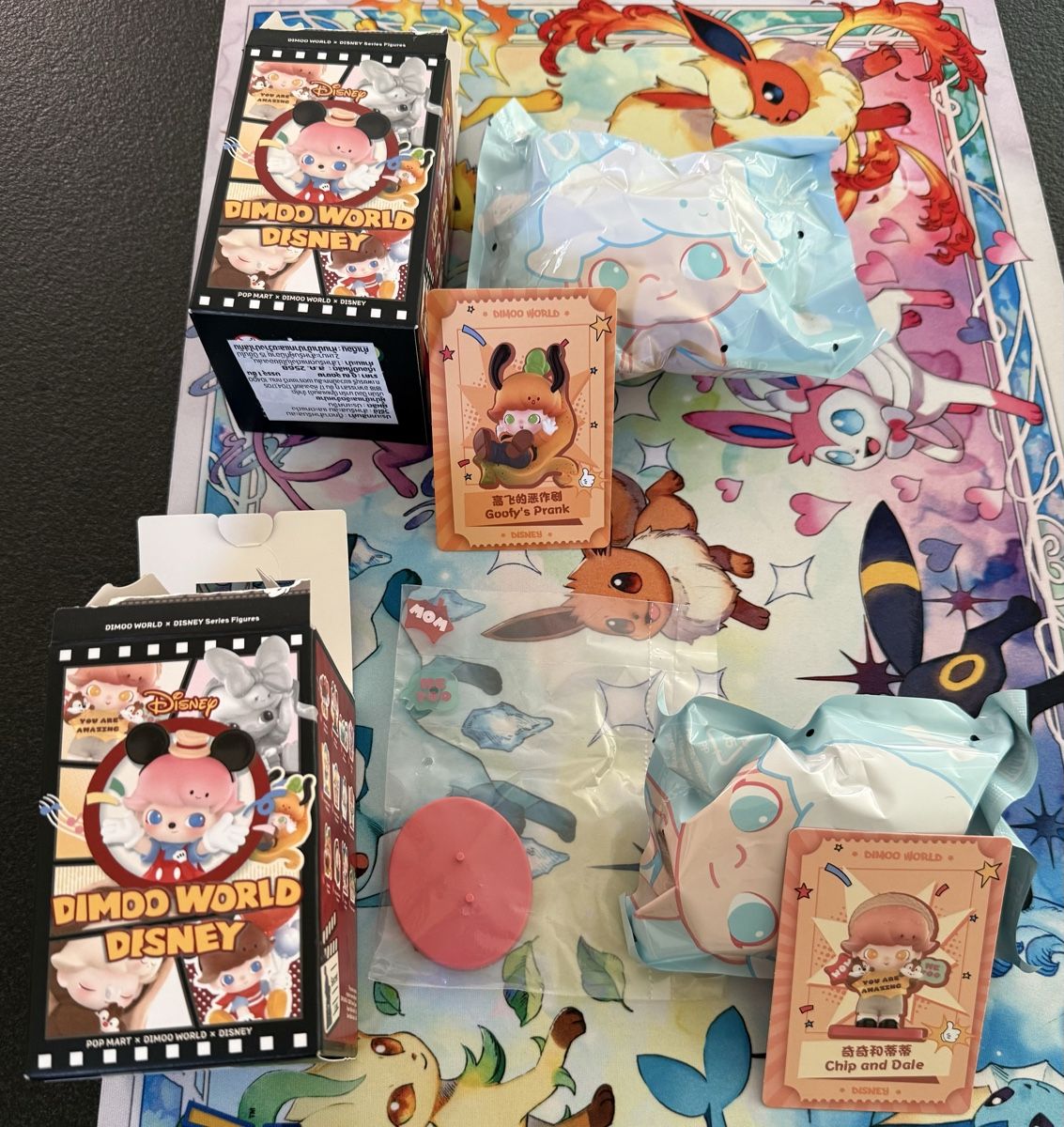 Pop Mart Figuren: Disney - 2x Dimoo World – Neu (gemäss Beschreibung) aus Uvrier von sauma85