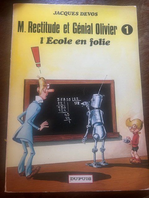 Comics: M. Rectitude et Génial Olivier - No 1 - BD – Gebraucht aus Chambésy von Luna1292