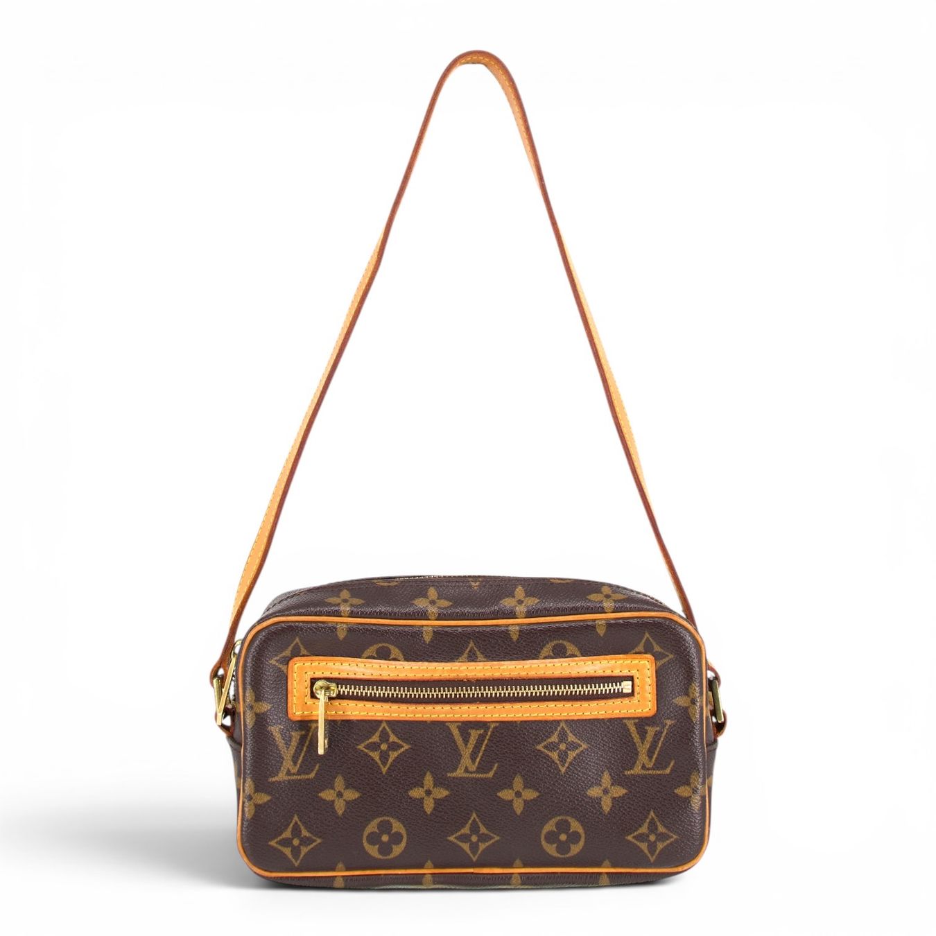 Louis Vuitton Taschen für Damen: Louis Vuitton Pochette cité Monogram – Gebraucht aus Binningen von Designerlabels