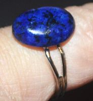 Ring X-104 – Lapislazuli – Grössenverstellbar